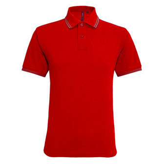 Nr.584 Polo met gekleurde bies